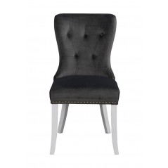 RO In Dining Chair Grey Plush